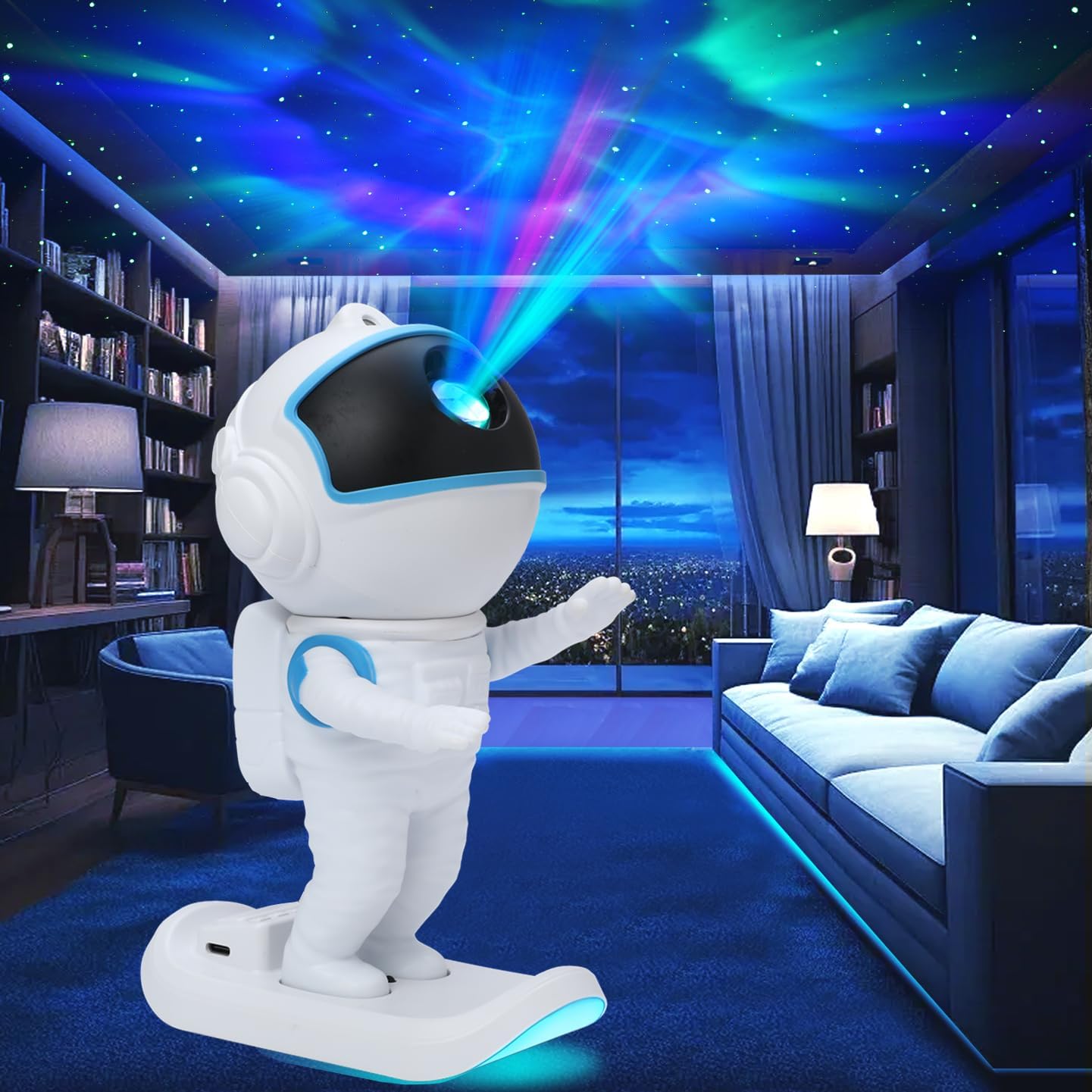 Proran Astronaut Star Projector - Illuminate Your Universe!