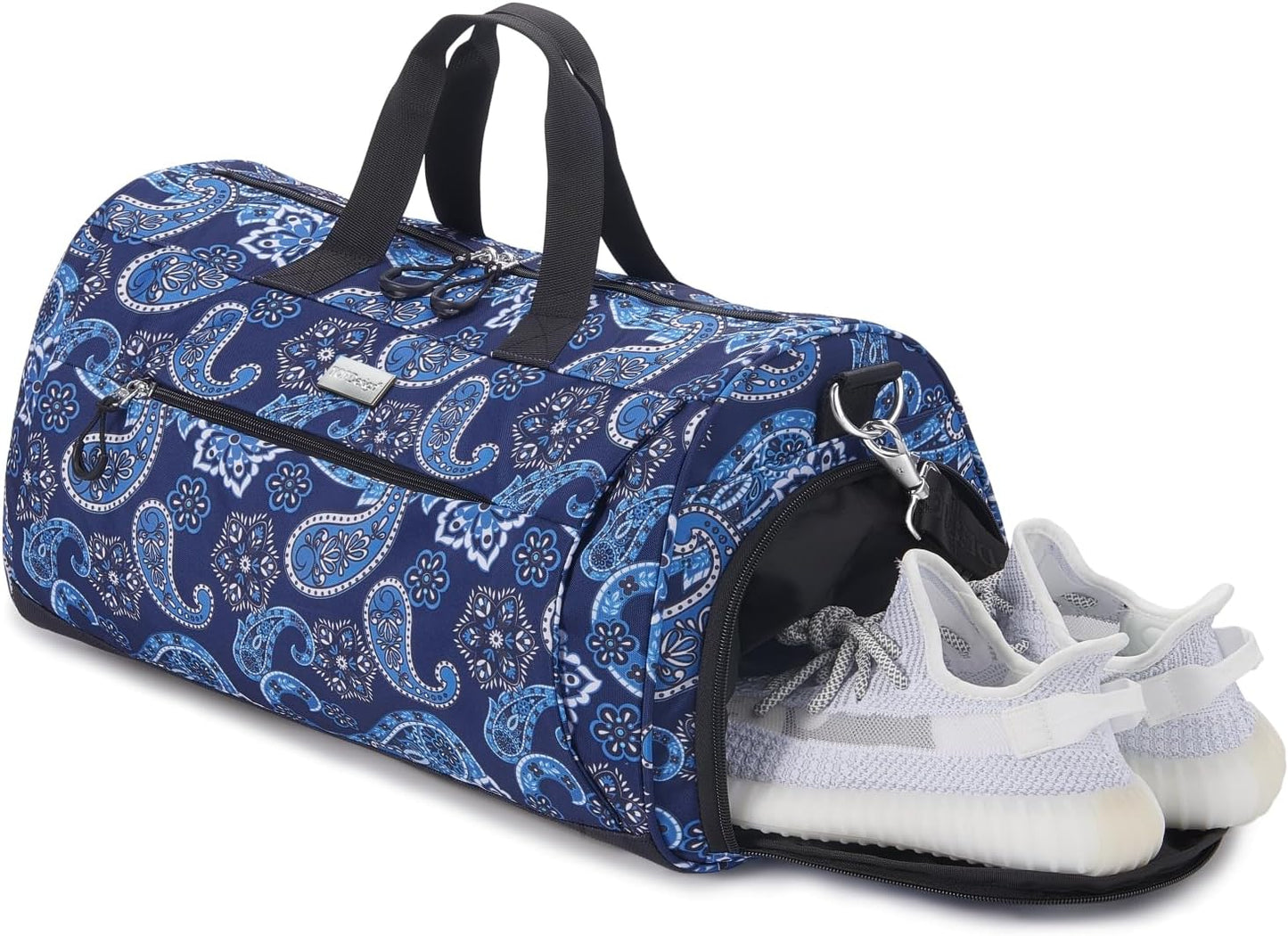 TOPDesign Gym Bag for Women with Shoe Compartment & Wet Pocket