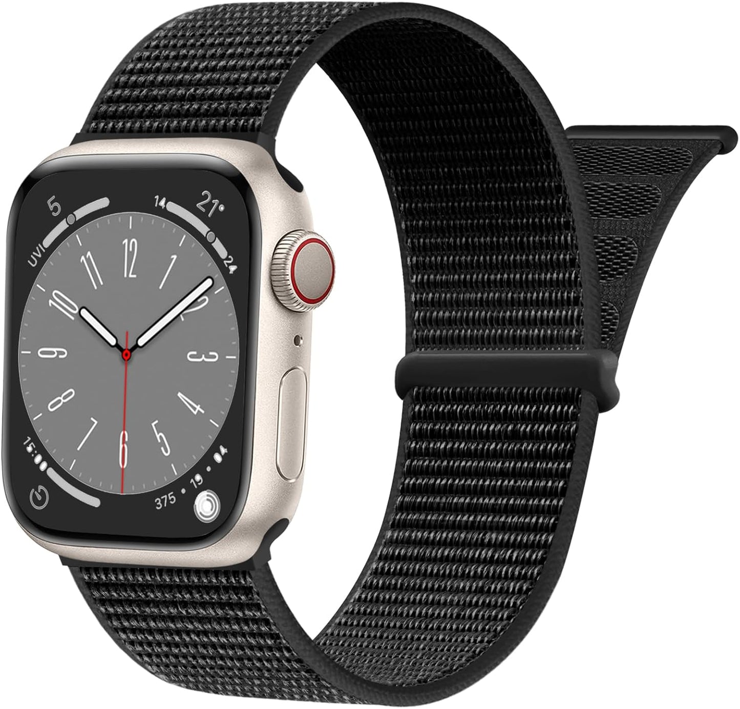Breathable Nylon Loop Strap for Apple Watch