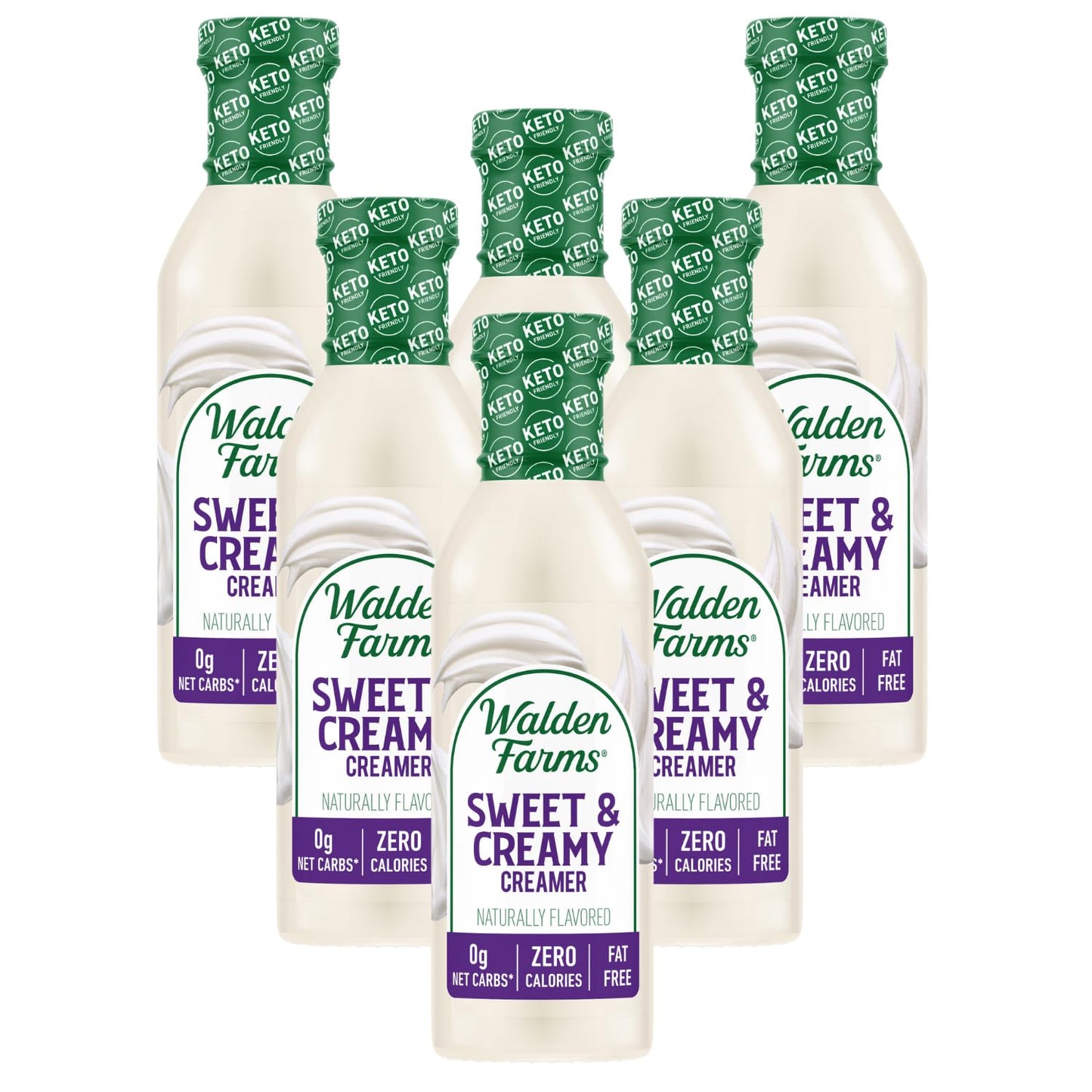 Walden Farms Sweet Cream Coffee Creamer - Organic, Non-Dairy - 0g Net Carbs