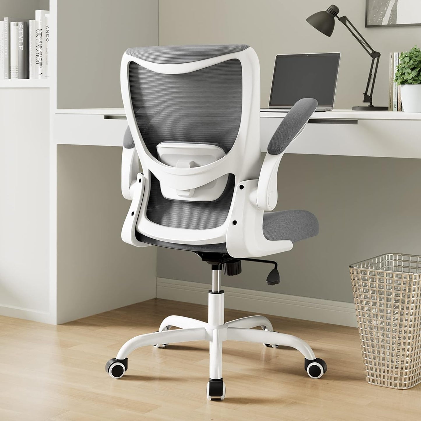 Ergonomic Desk Chair with Adjustable Lumbar Support for Comfort