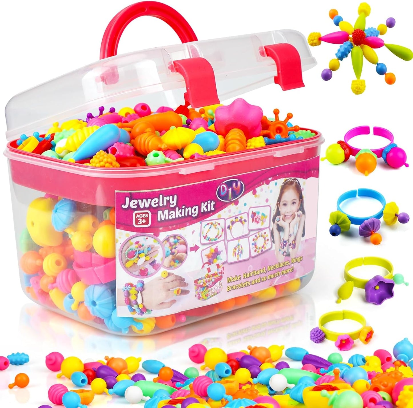 Fashion Fun for Kids: Snap Pop Beads Kit