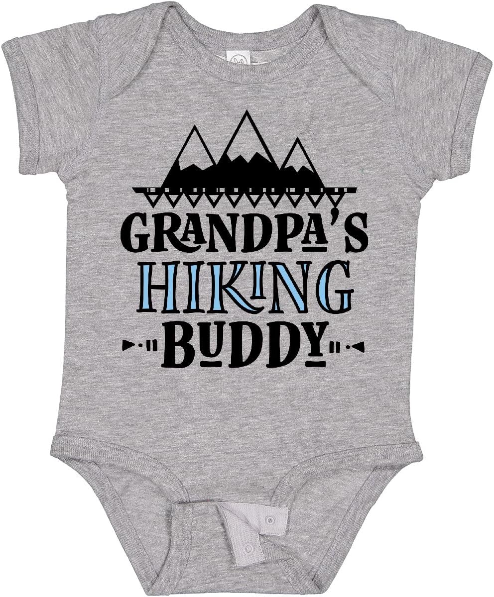 Grandpa's Hiking Sidekick Baby Bodysuit