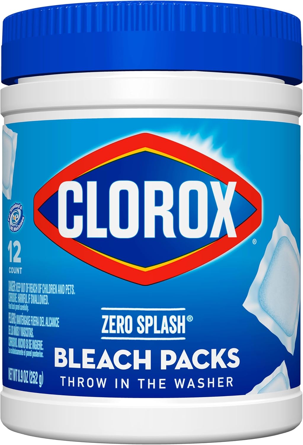 Clorox Control Bleach Packs - Whitens 12 Loads!