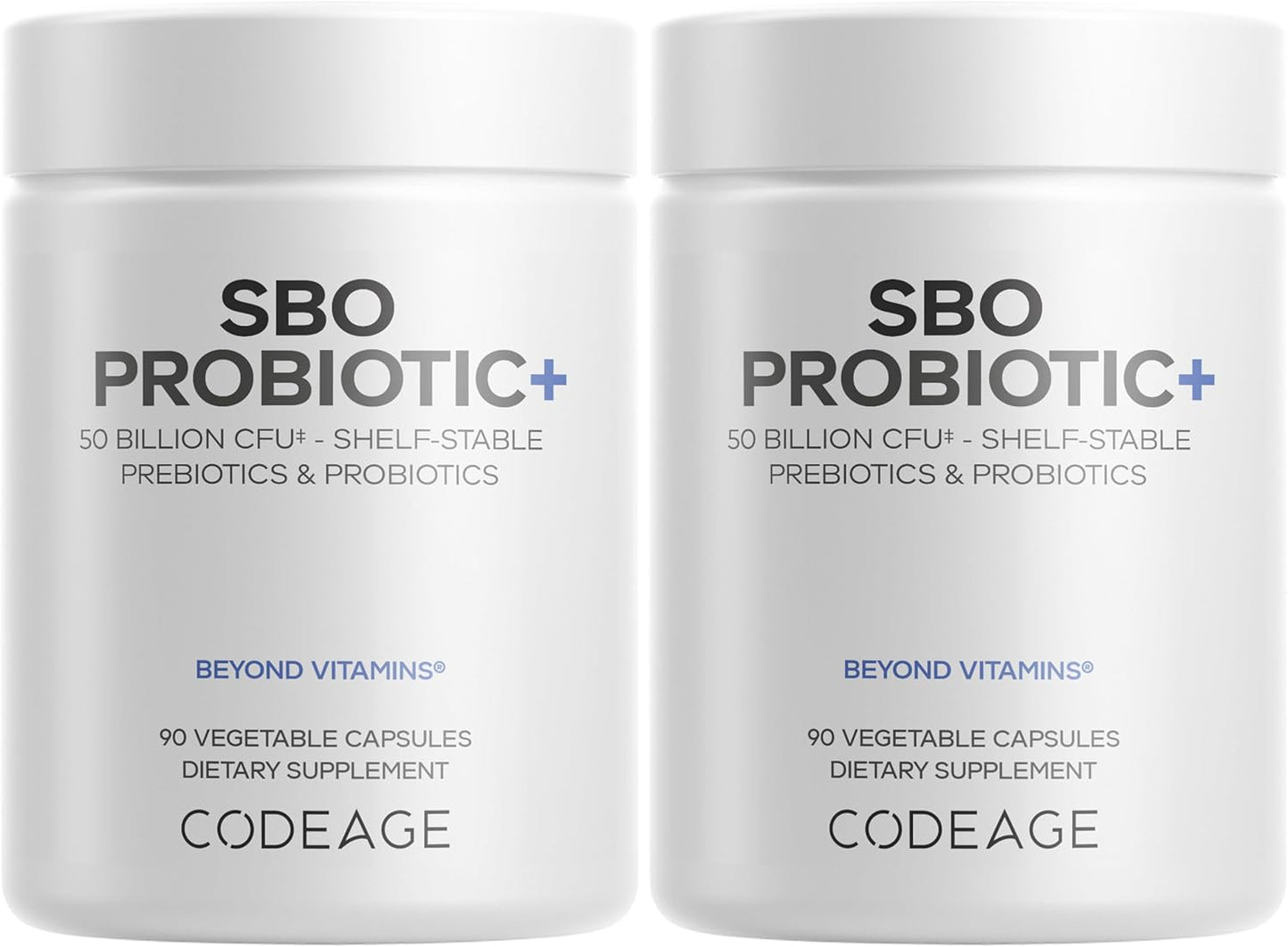 Codeage SBO Probiotics with 50 Billion CFUs for Gut Health