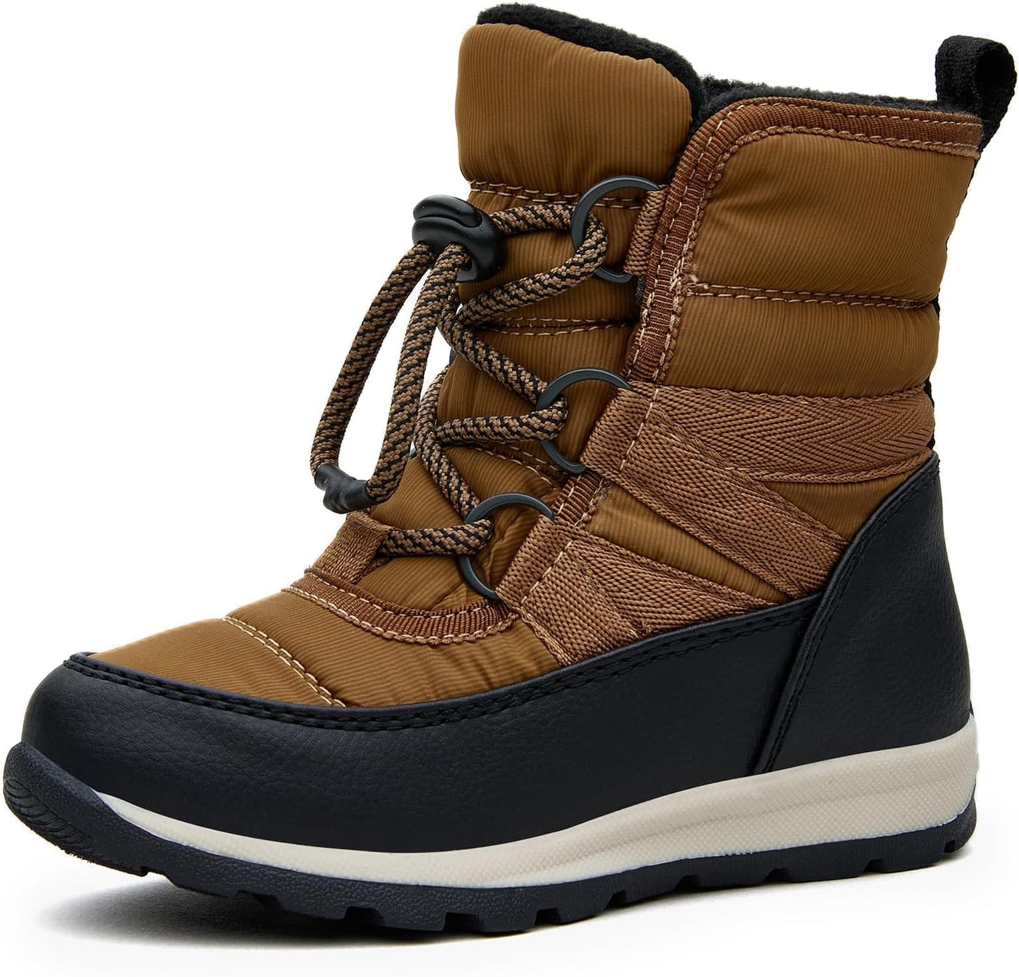 Winter Cold Weather Snow Boots for Kids - Warm & Water Resistant