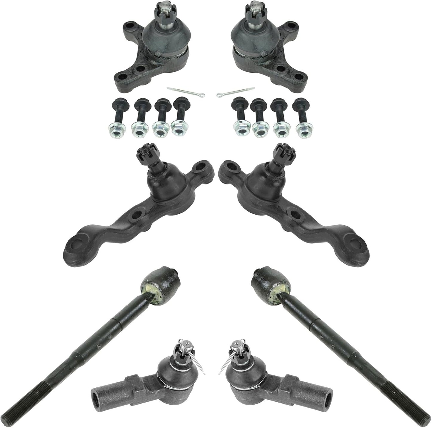 TRQ Front Steering & Suspension Kit for 1995-2004 Toyota Tacoma