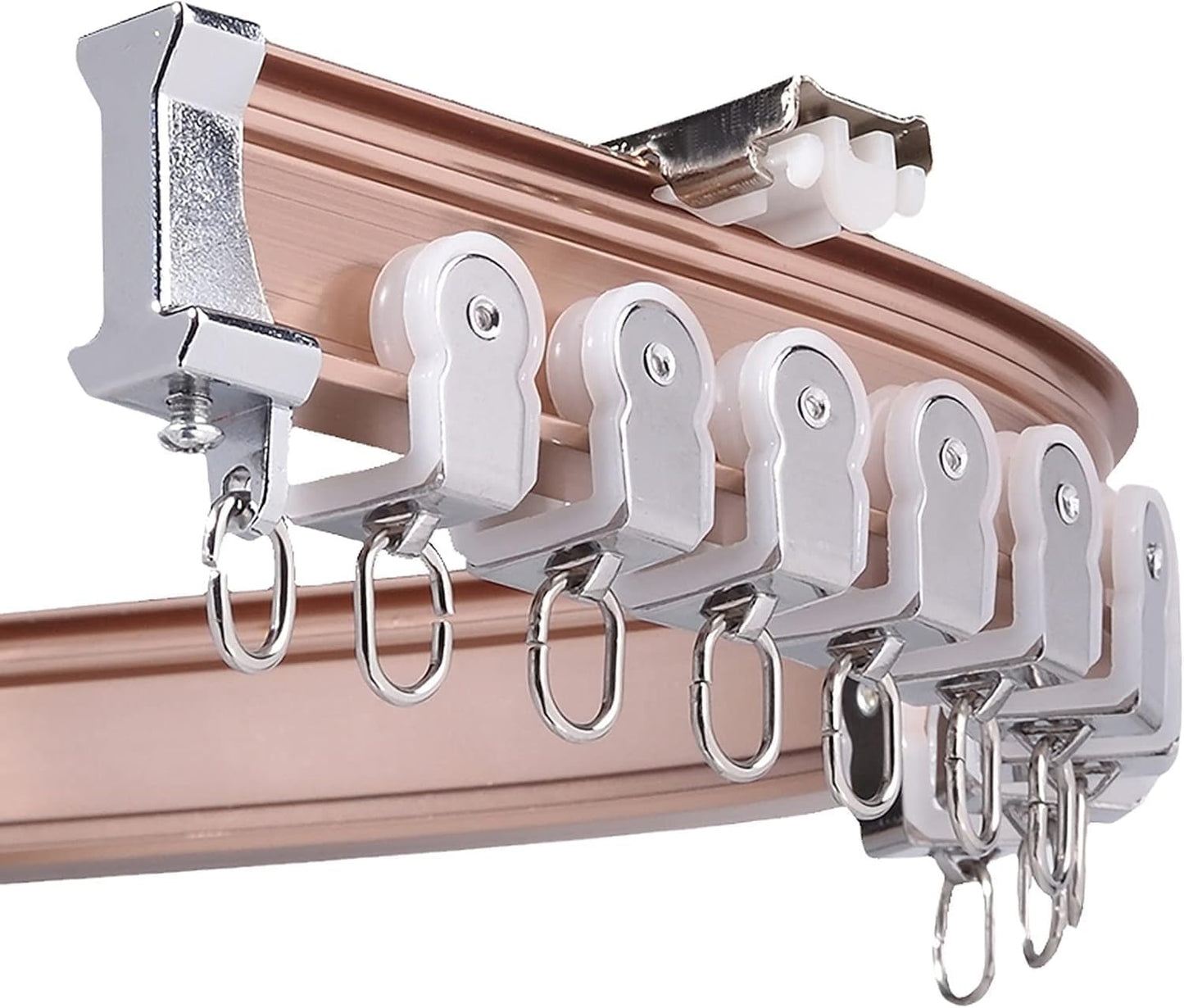 Rose Golden Privacy Room Divider - Flexible & Stylish