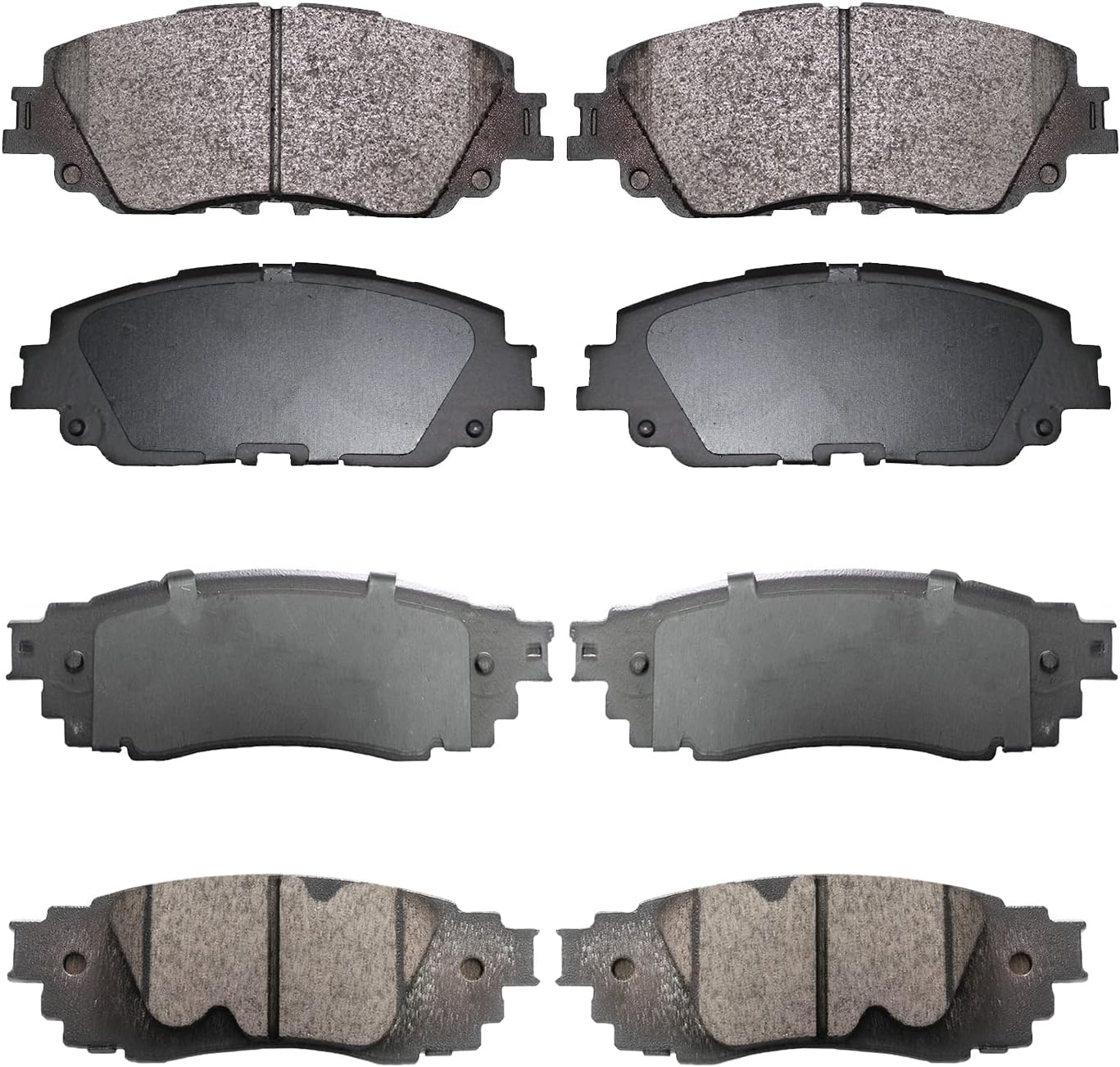 Replacement Ceramic Disc Brake Pad Set for Toyota Camry & RAV4