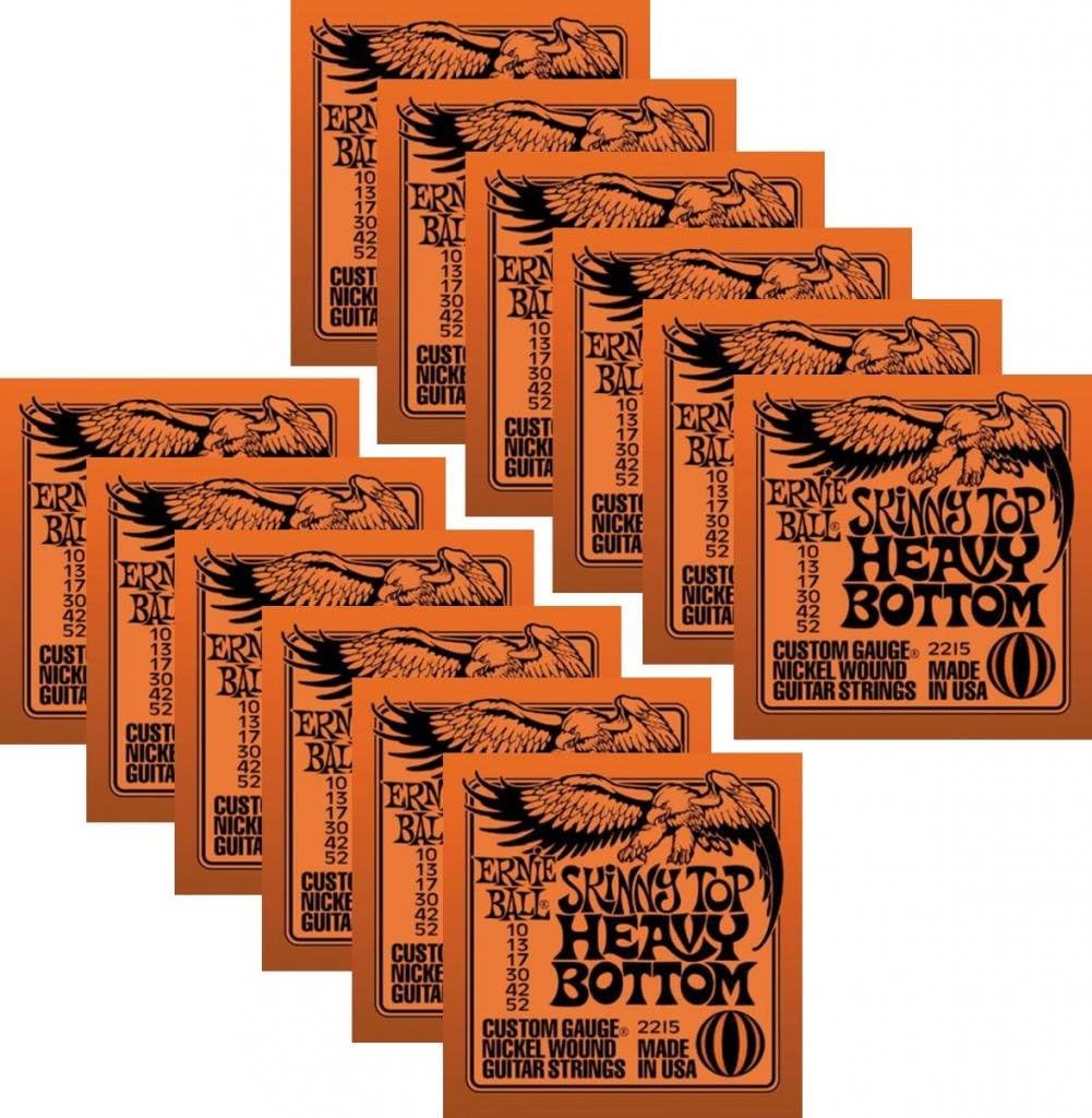 Bulk 12 Sets Electric Guitar Strings Nickel Wound 10-52 Gauge