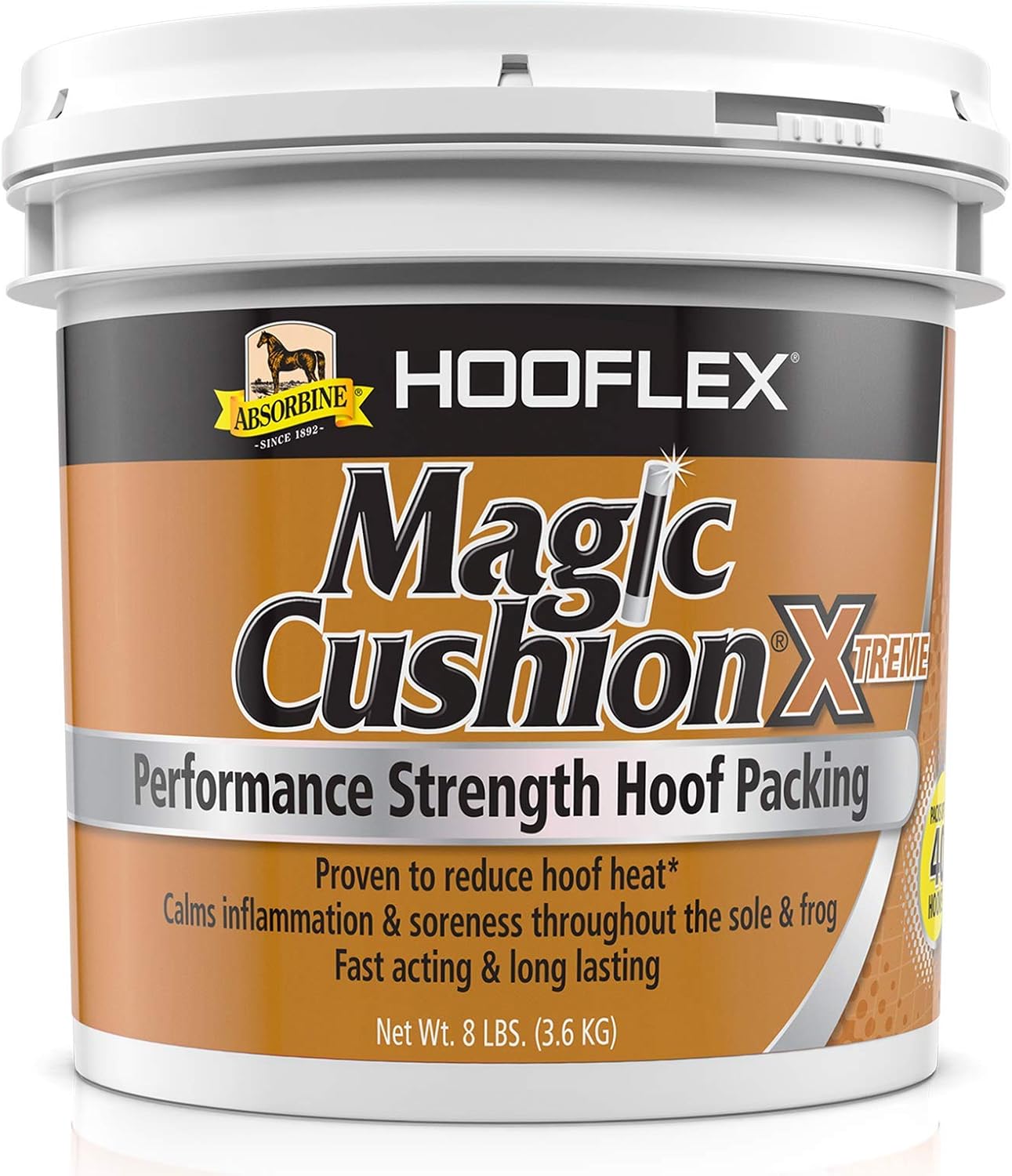 Absorbine Hooflex Magic Cushion Xtreme Hoof Packing for Relief
