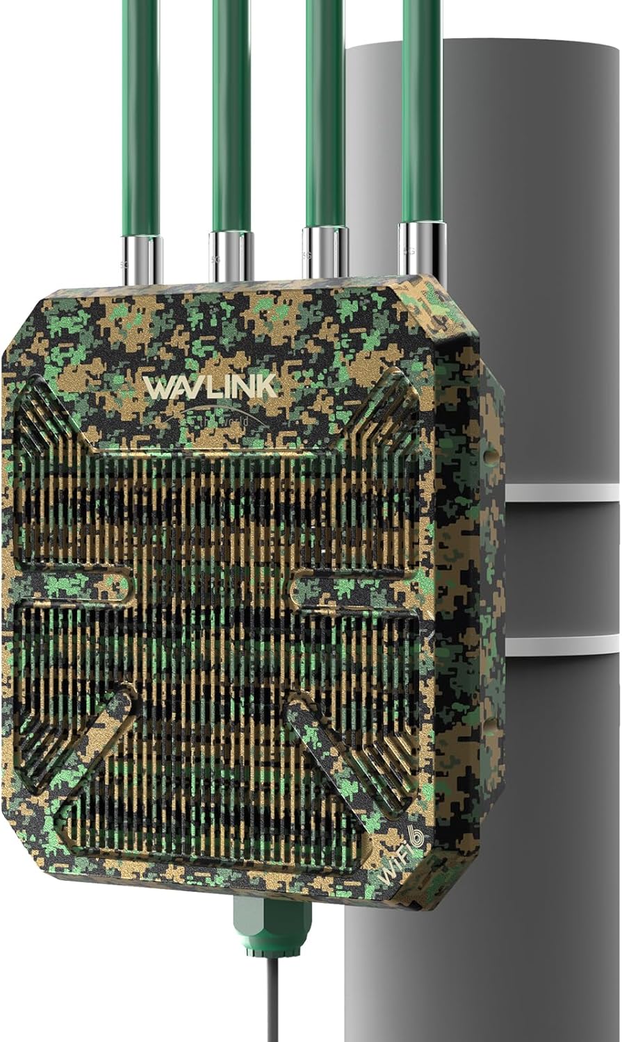 WAVLINK AX1800 Outdoor WiFi Extender for Long Range Connectivity