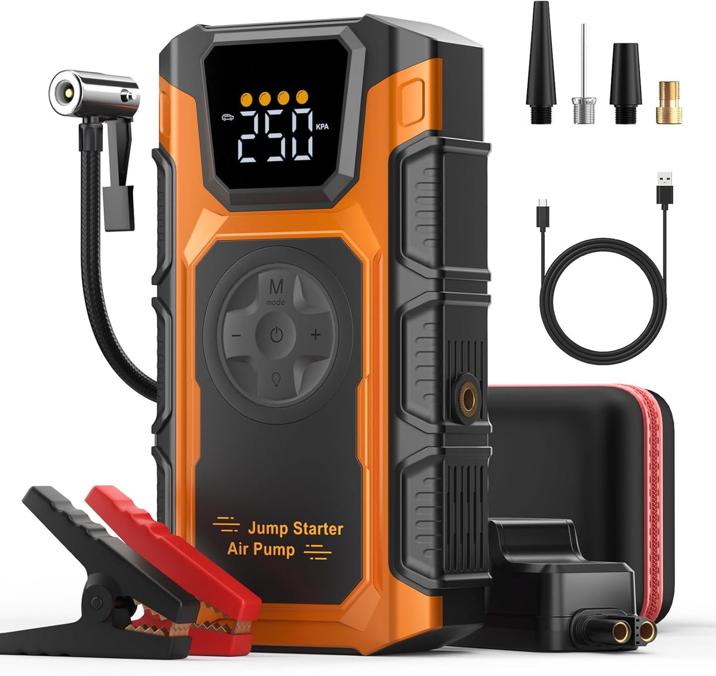 4000A Jump Starter & Air Compressor Combo - Featou