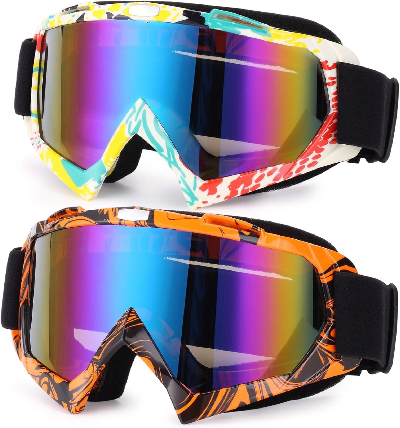 UV Protection Snow Goggles 2-Pack by Rngeo