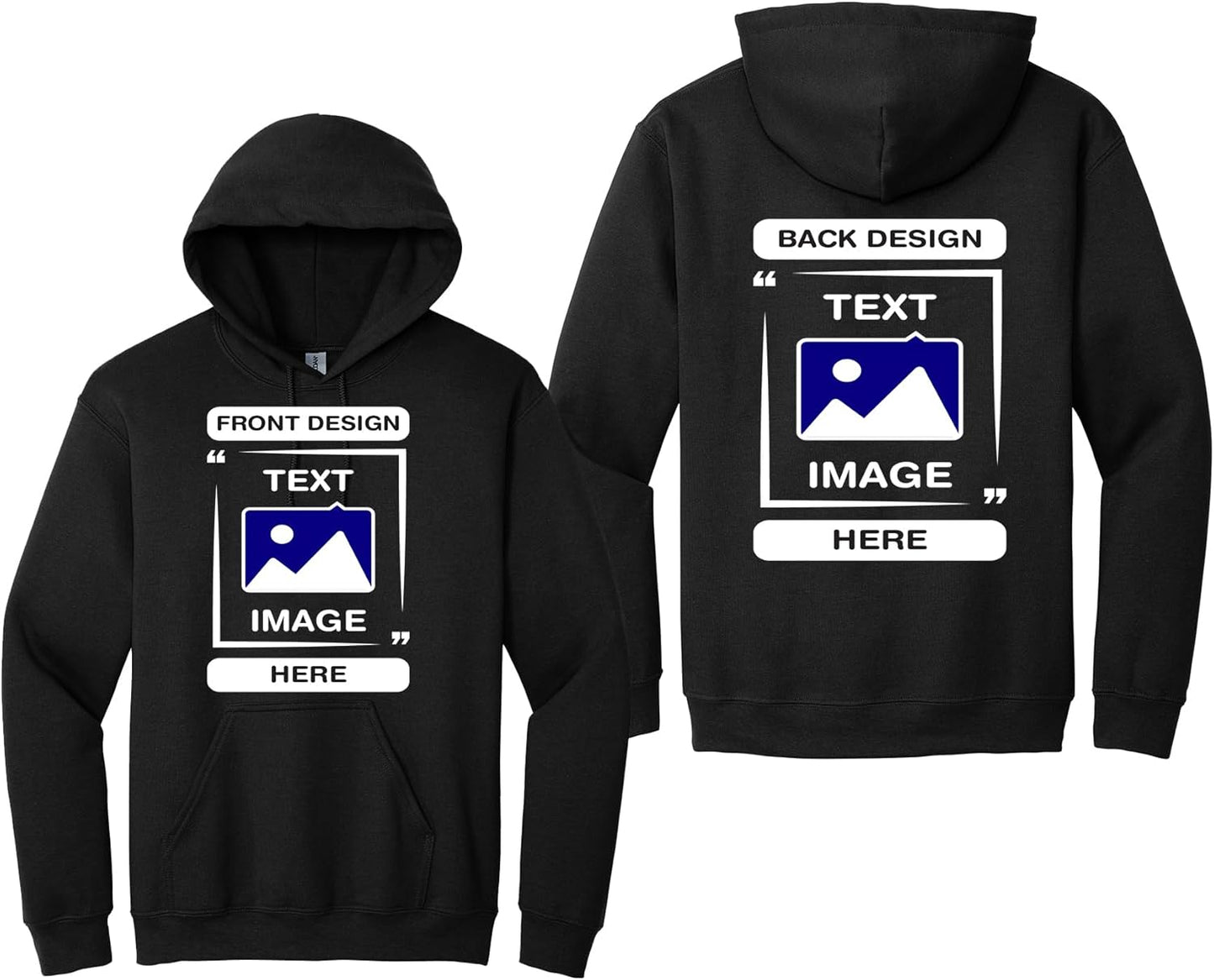 Customizable Gildan Sweatshirt - Your Design, Your Style!