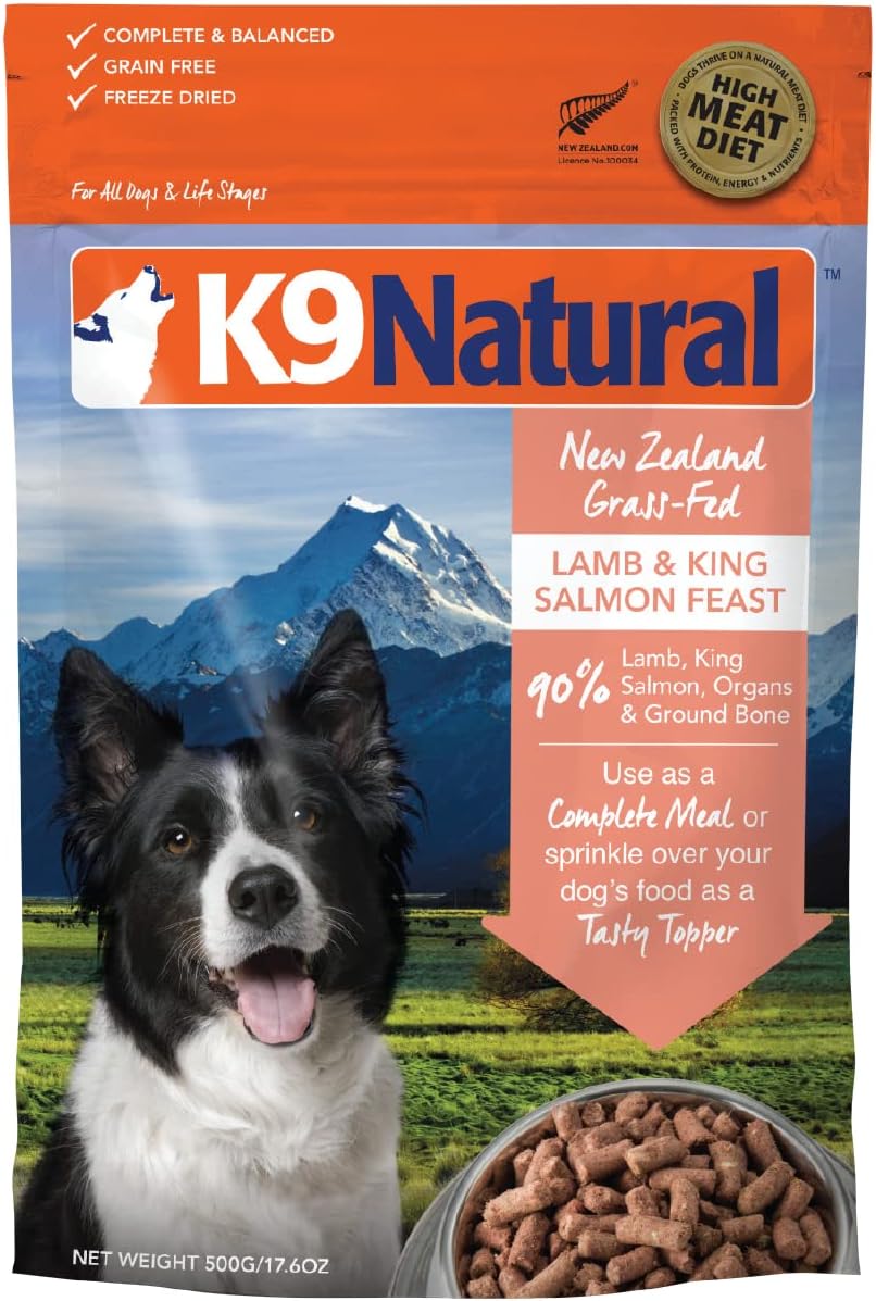 K9 Natural Grain Free Freeze Dried Dog Food for Healthy Pets