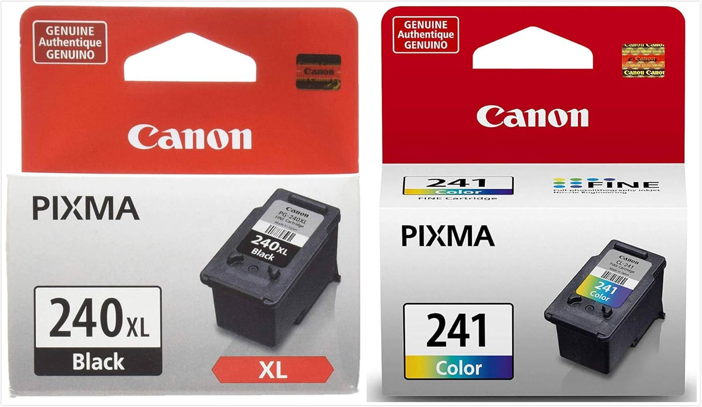 Genuine Canon PG-240XL and CL-241 Ink Cartridges for Quality Prints