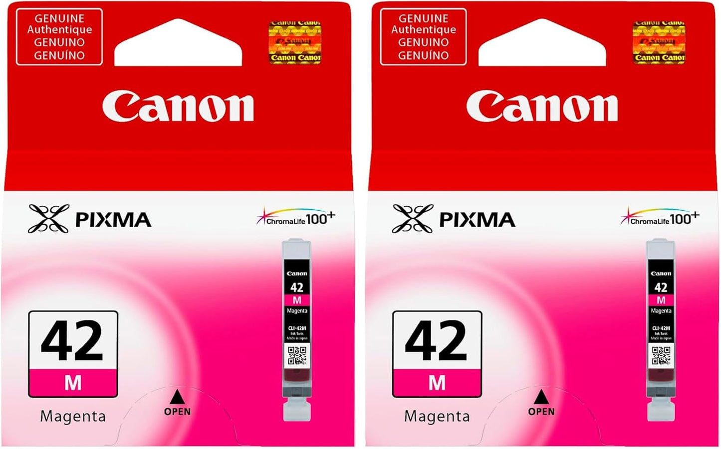 Canon CLI-42 Magenta Ink for PRO-100 Printers - Pack of 2
