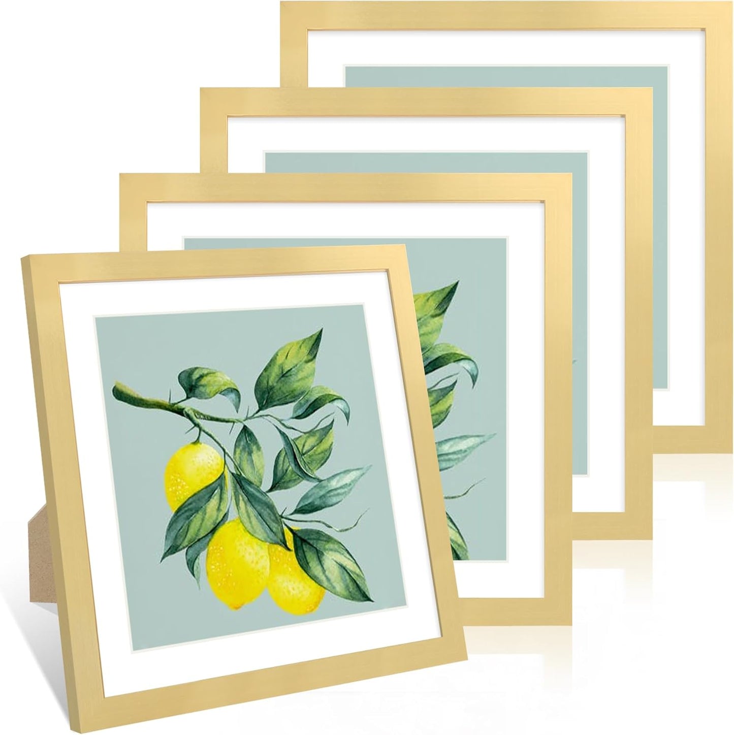 12x12 Picture Frame Set of 4 for Art and Photos Display