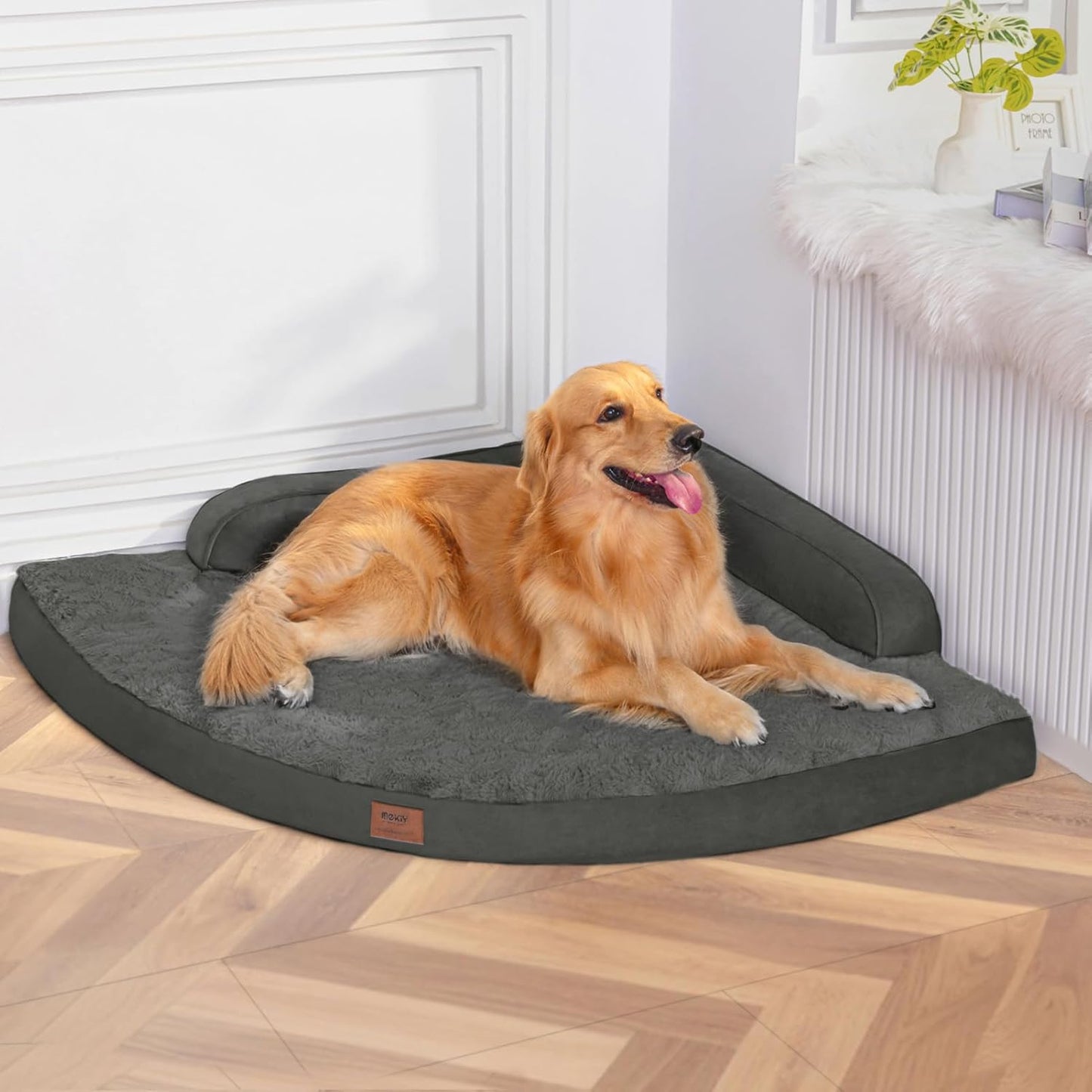 Large Dog Bed with Orthopedic Foam for Ultimate Comfort