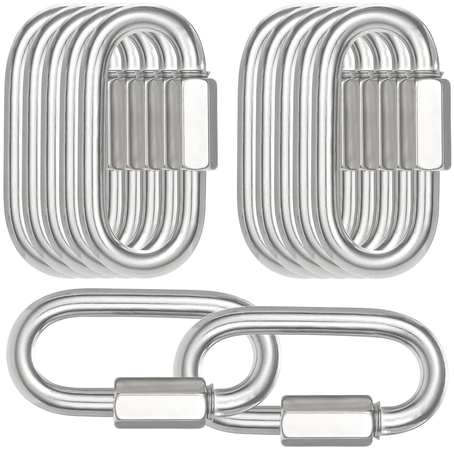 30PCS 3.5 in Heavy Duty Chain Links for Versatile Uses