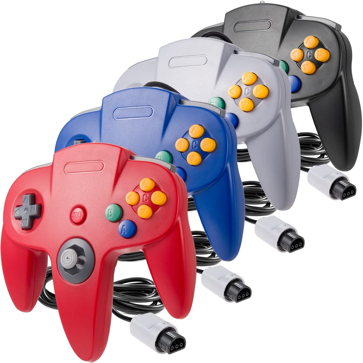 4 Pack Classic 64 Controller for Ultimate Gaming Experience