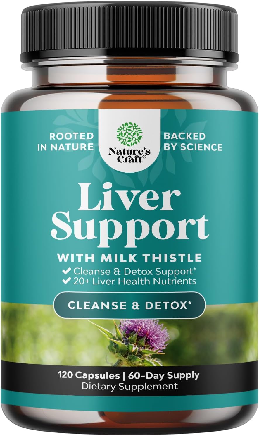 Liver Cleanse Detox & Repair - Herbal Liver Support Supplement