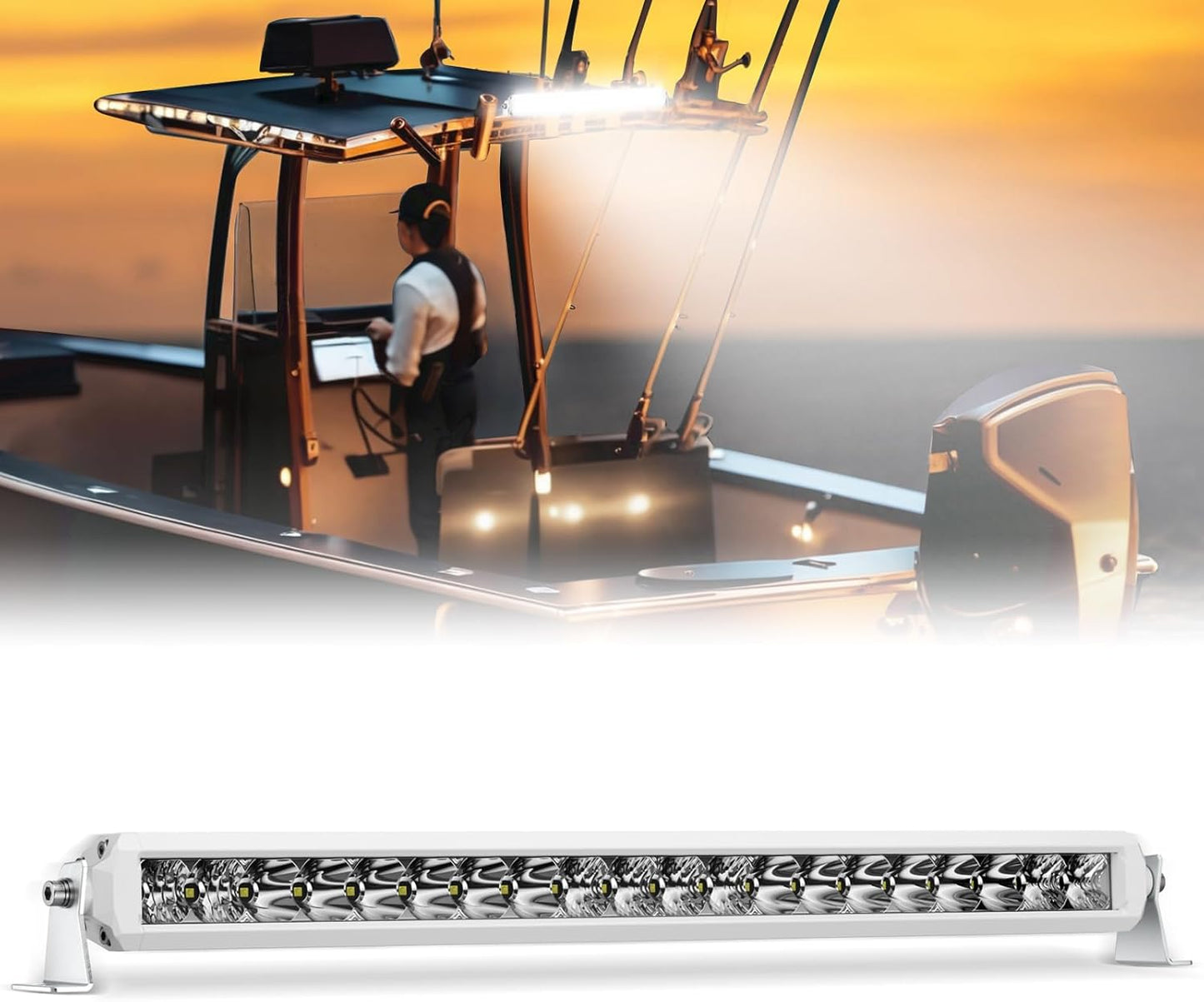 22 Inch LED Light Bar for Off-Road Vehicles - High Brightness