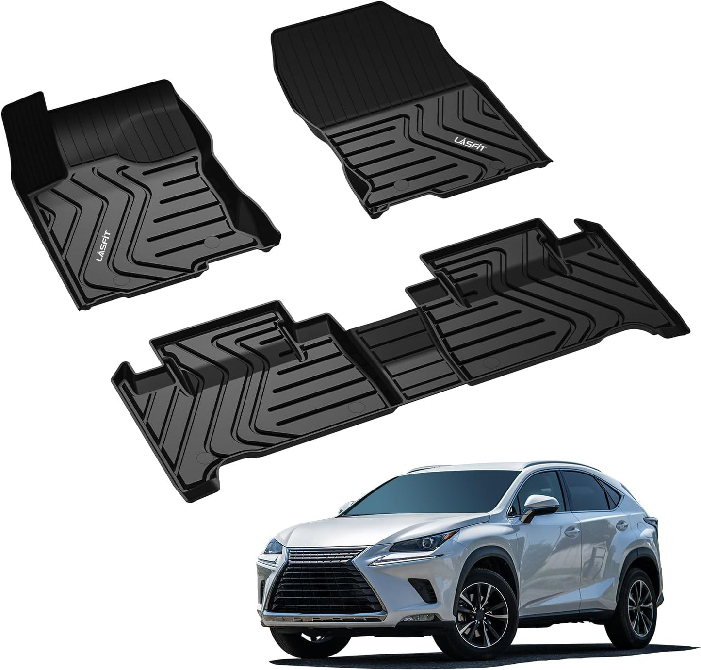 Custom Fit All Weather Floor Mats for Lexus NX 2015-2021