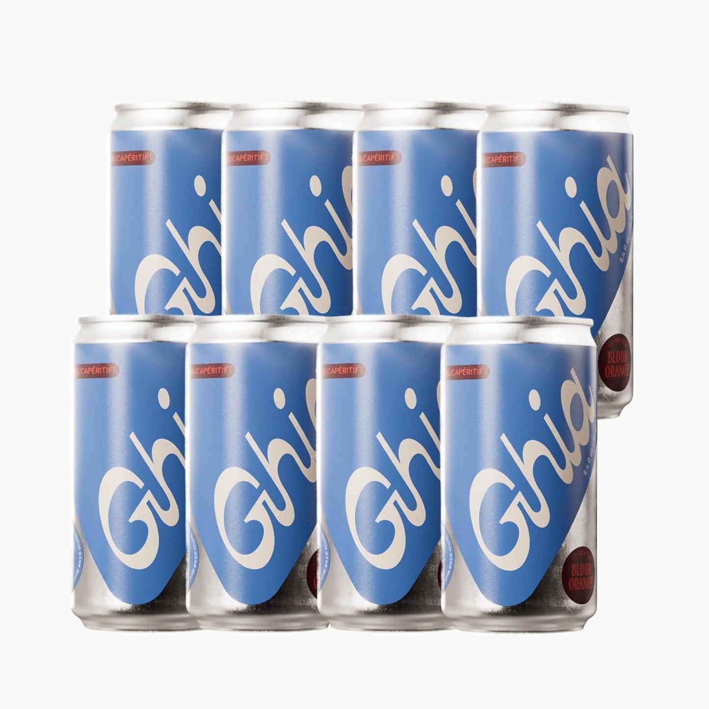 Ghia Non-Alcoholic Le Spritz Blood Orange 8-Pack for Refreshing Sips