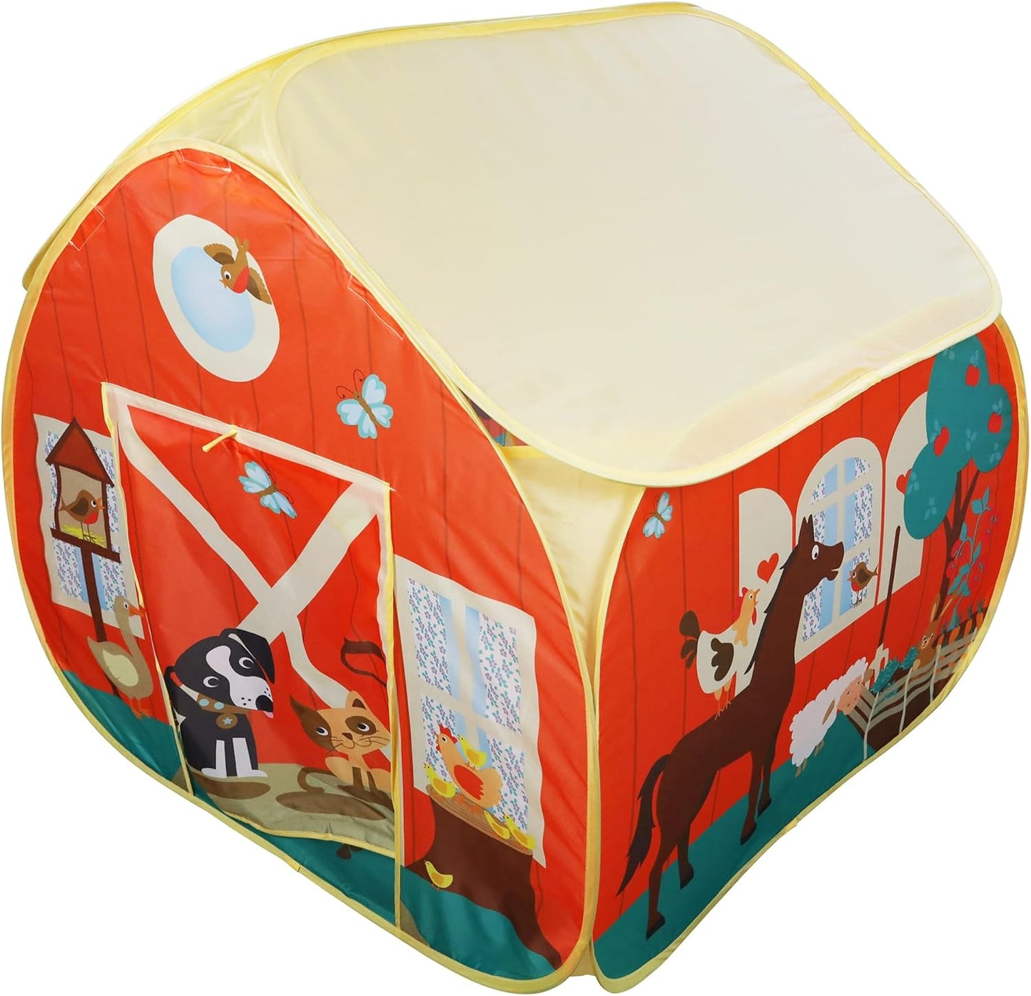 Spacious Farm Play Pop-Up Tent for Kids 3+ | Indoor Pretend Play Fun