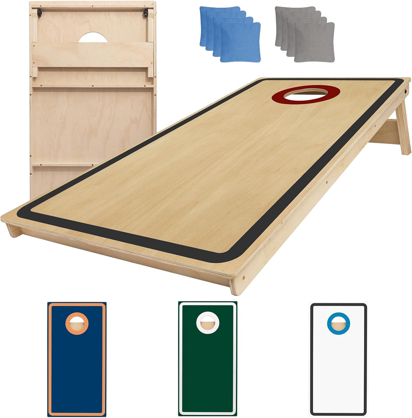 Regulation Size Cornhole Board Set for Outdoor Games and Fun