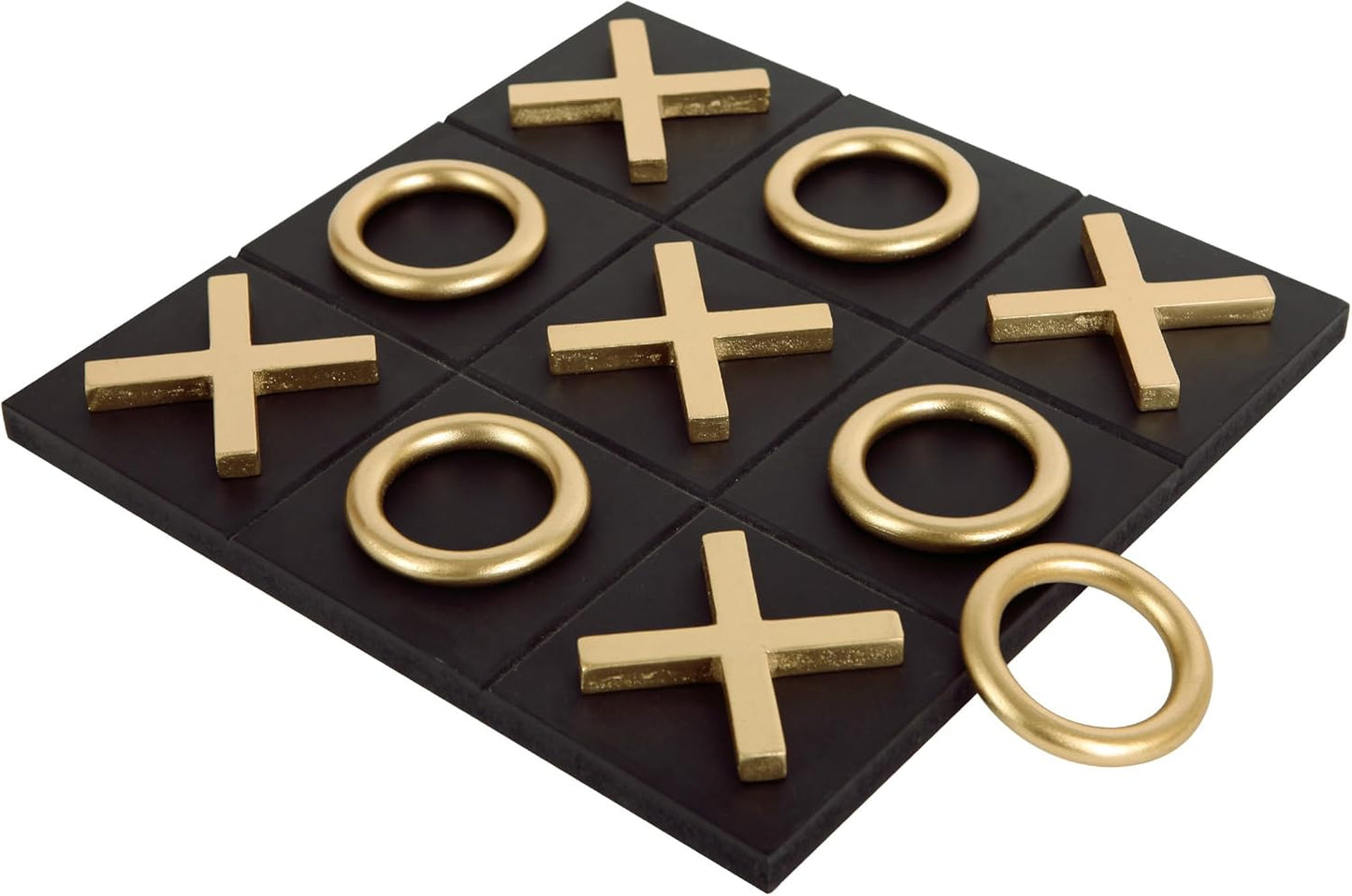 Tic Tac Toe Wood Game Board for Modern Home Decor and Fun
