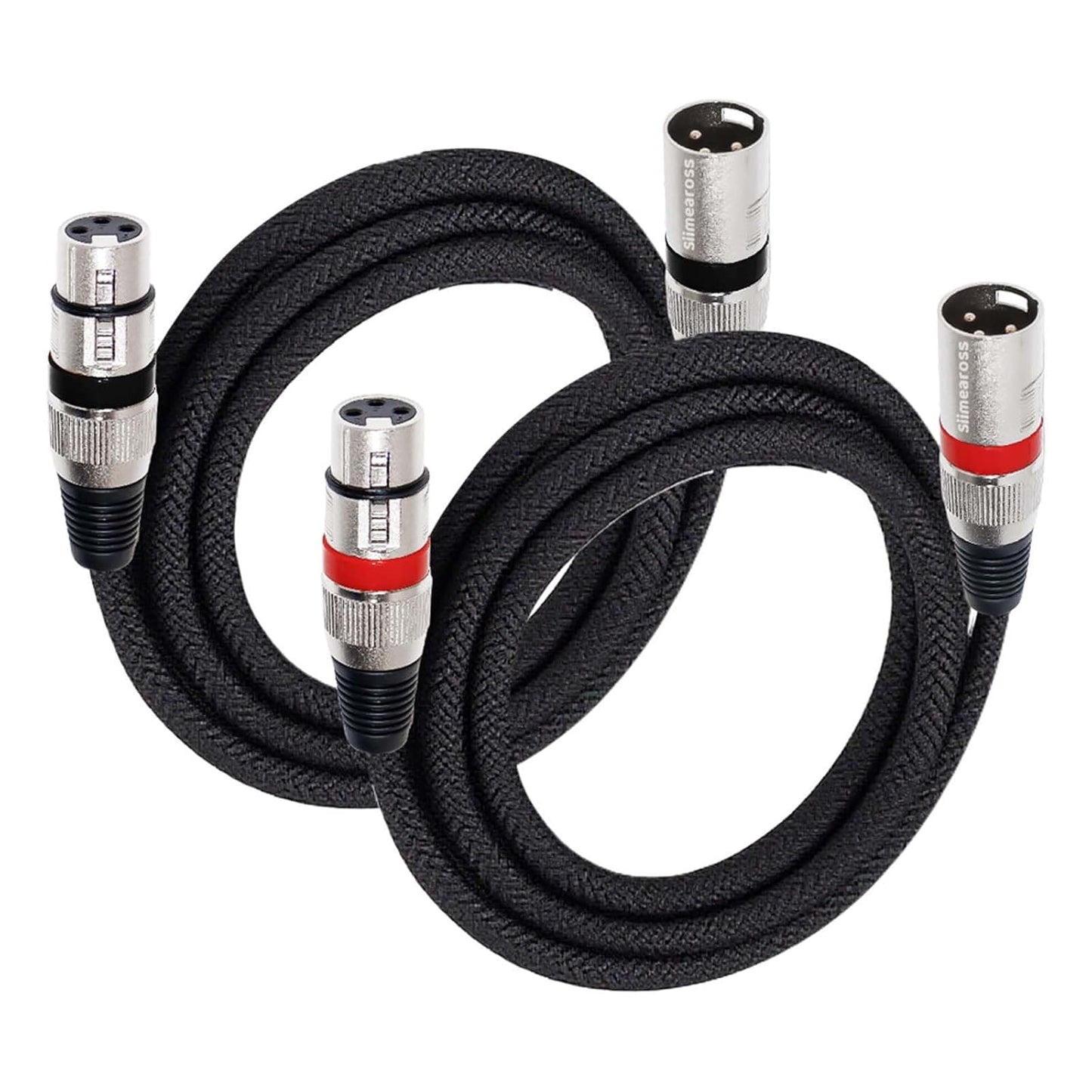 XLR Microphone Cable 50FT Balanced Shielded Cord for Stage Use