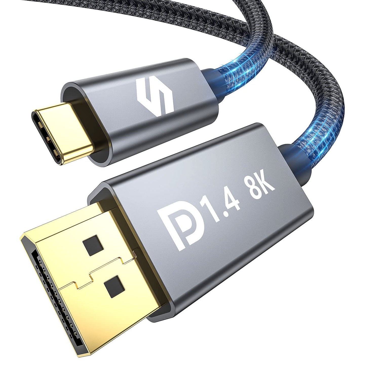 Silkland 8K&4K DisplayPort Cable 15FT: Max Performance for Apple and Dell
