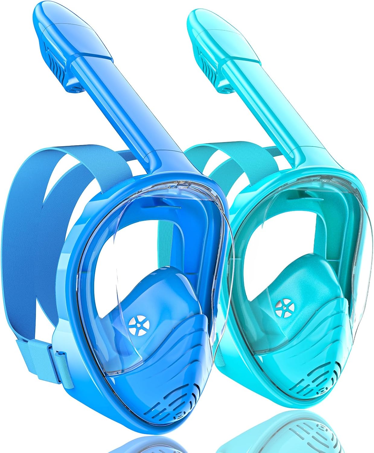 QingSong Kids Snorkel Mask Full Face with 180 Degree View
