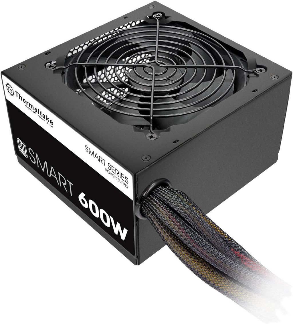 Thermaltake 600W Power Supply - Efficient & Silent