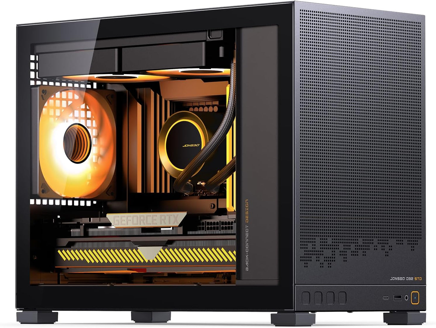 JONSBO D32 STD Micro-ATX PC Case for High Compatibility Builds