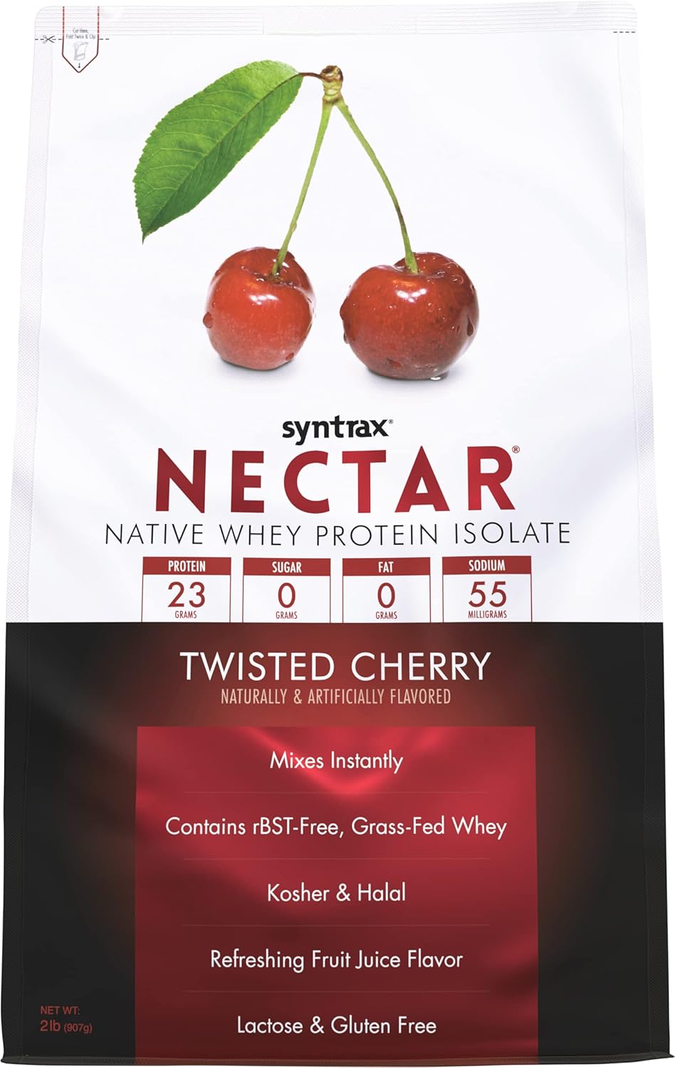 Syntrax Nutrition Nectar Twisted Cherry Whey Protein Isolate