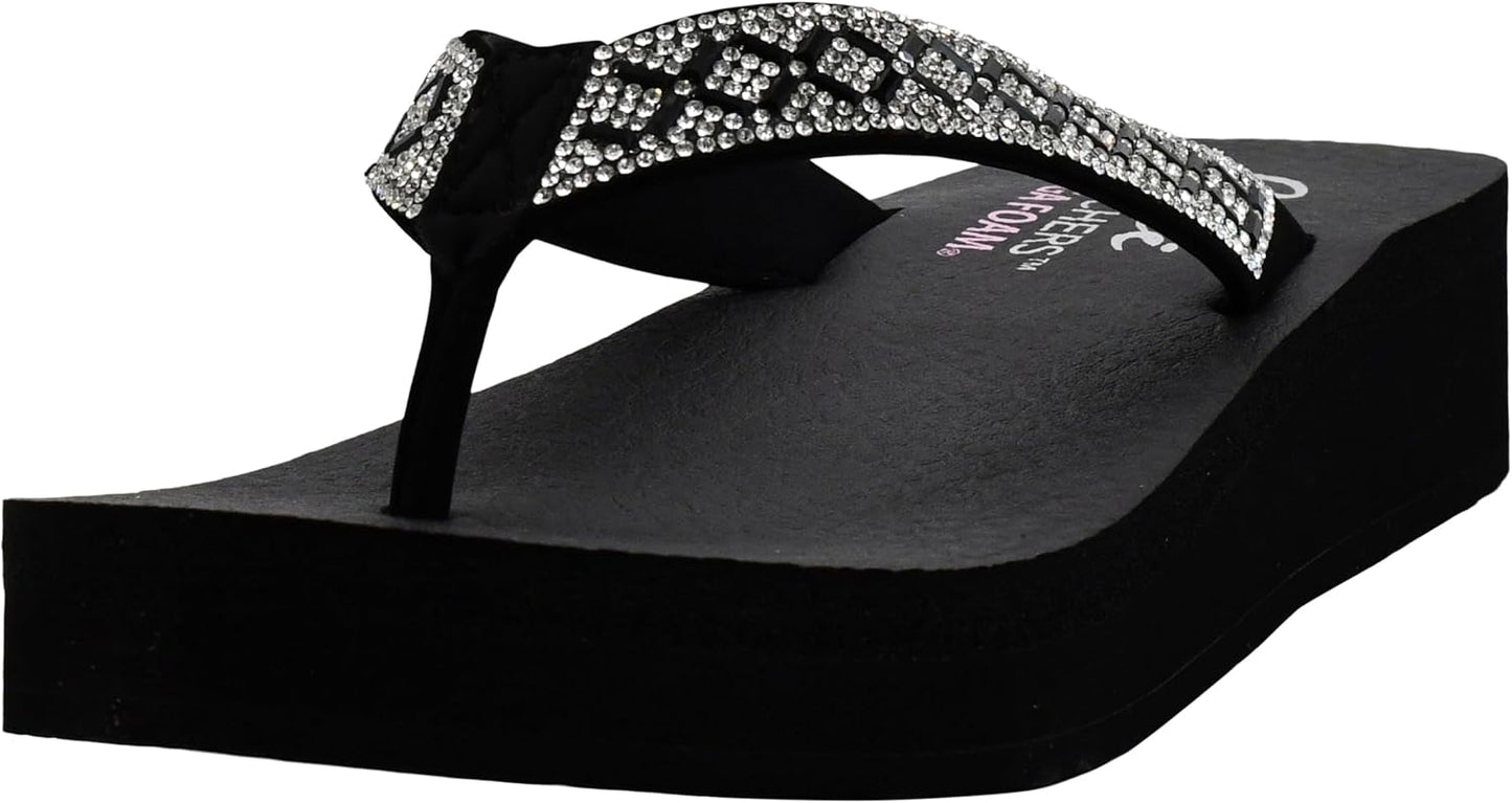 Skechers Women's Vinyasa Lotus Princess Sandals for Comfort