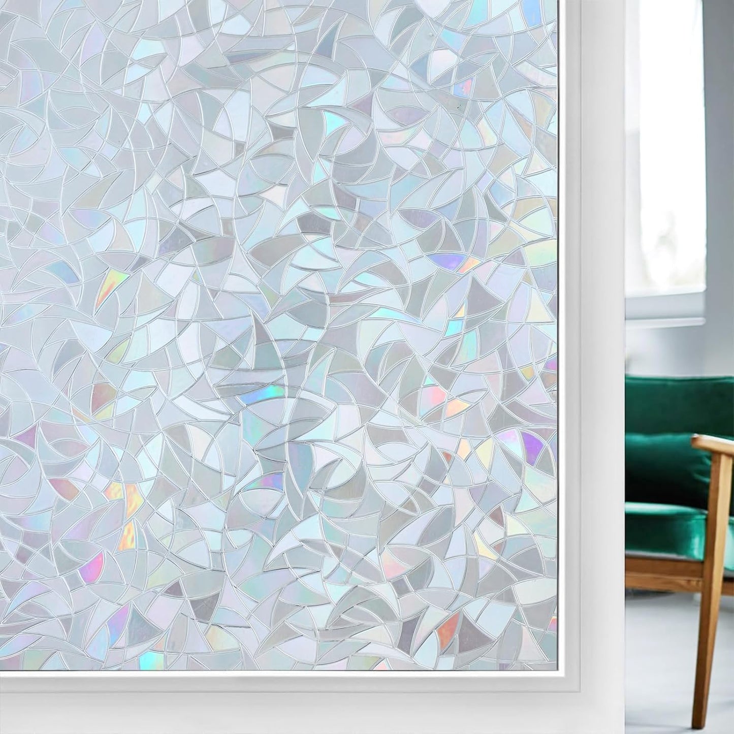 rabbitgoo Window Privacy Film for Stylish Home Decor and Comfort