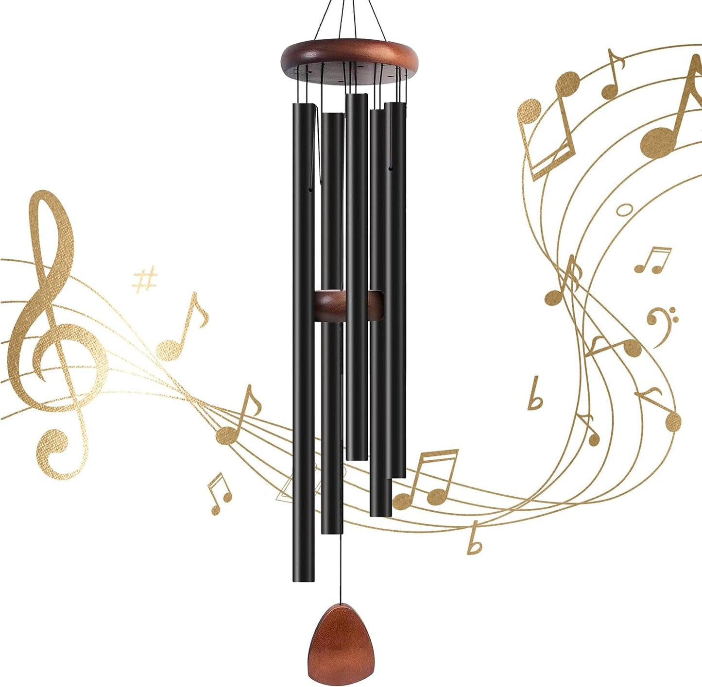 50 Inch Wind Chimes for Outside - Deep Tone Large Wind Chimes