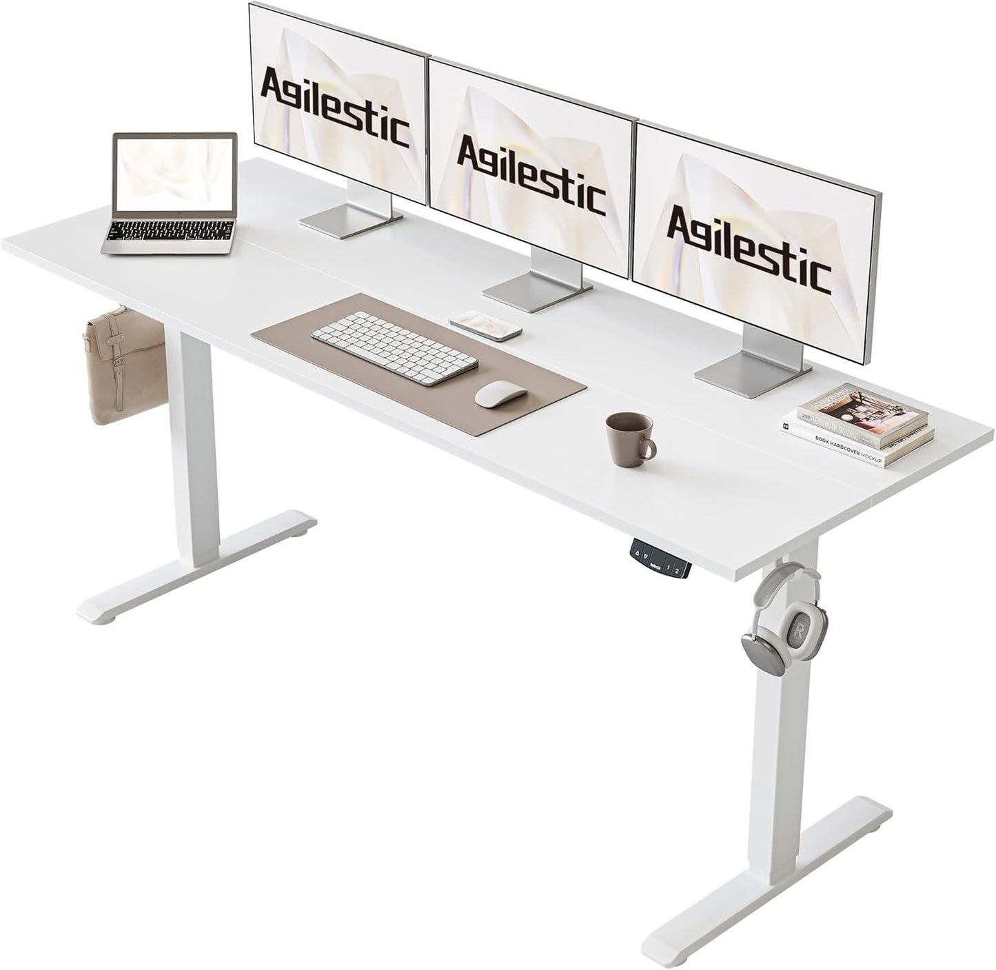 Agilestic Electric Standing Desk - Ergonomic Height Adjustable Table