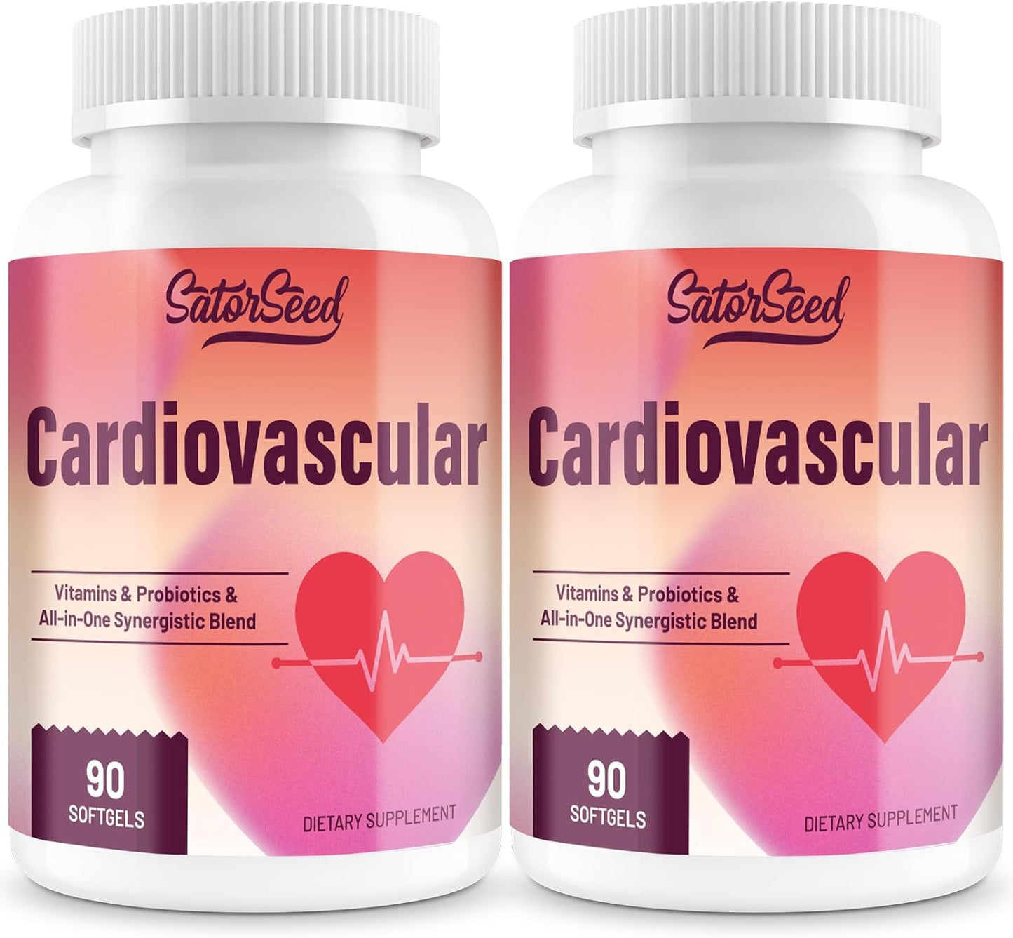 Cardiovascular Supplement 3000MG with Probiotics and Omega-3