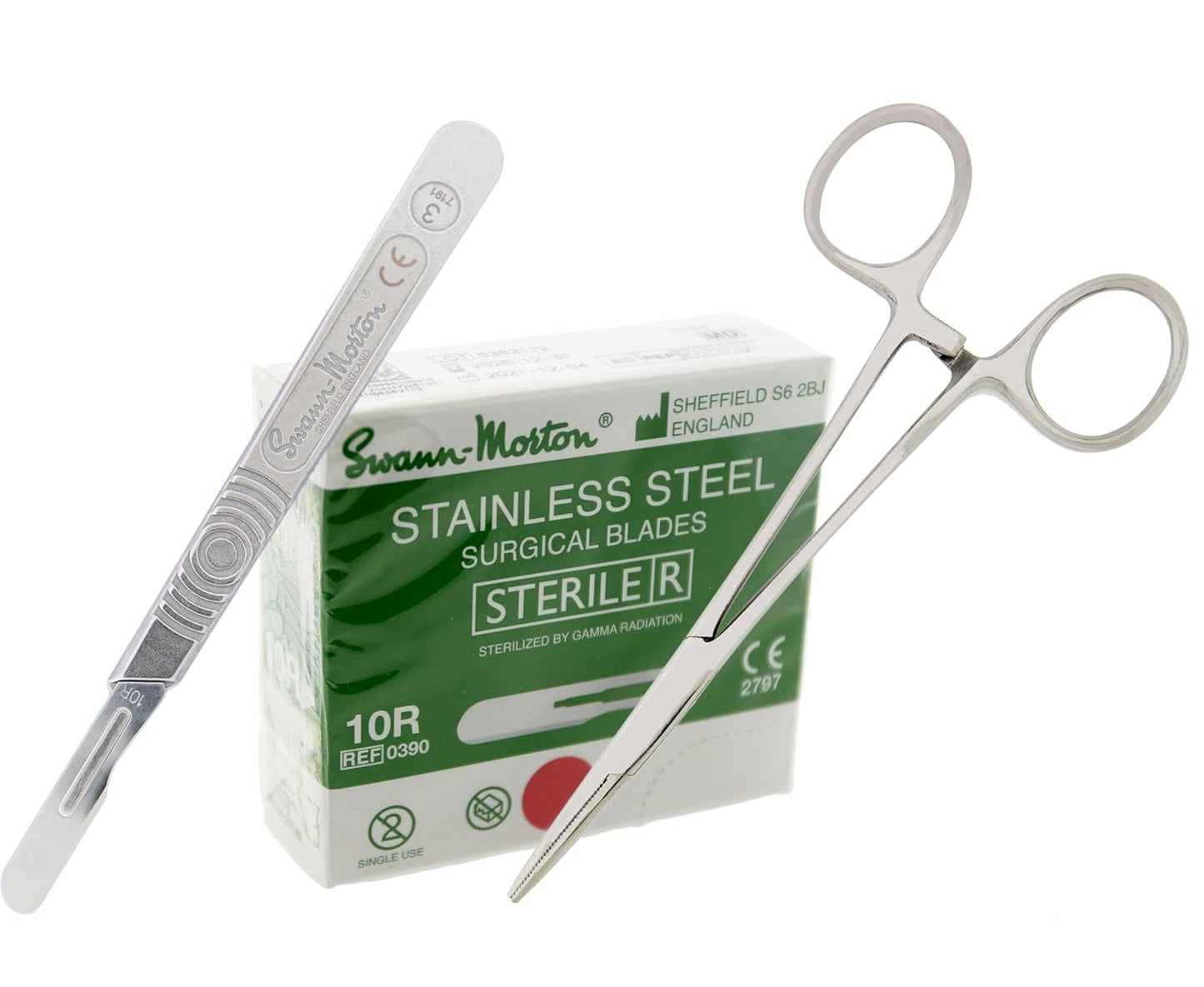 Dermaplaning Kit with Swann Morton Blades for Smooth Skin
