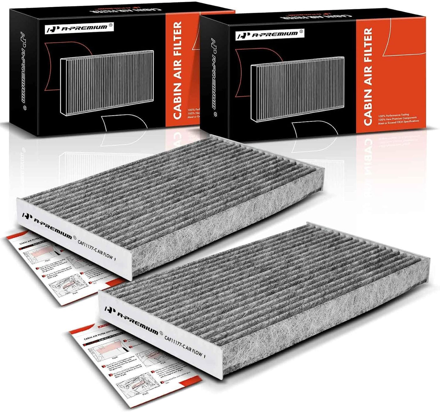 Nissan Carbon Cabin Air Filter Set