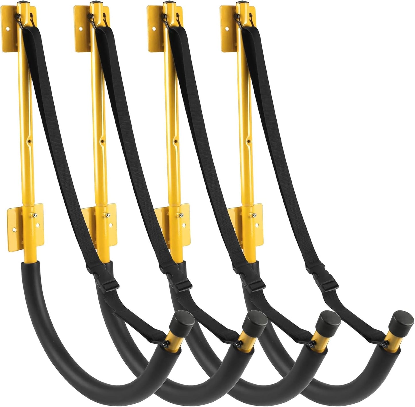 Space-Saving Kayak Wall Rack | 100 LB Capacity