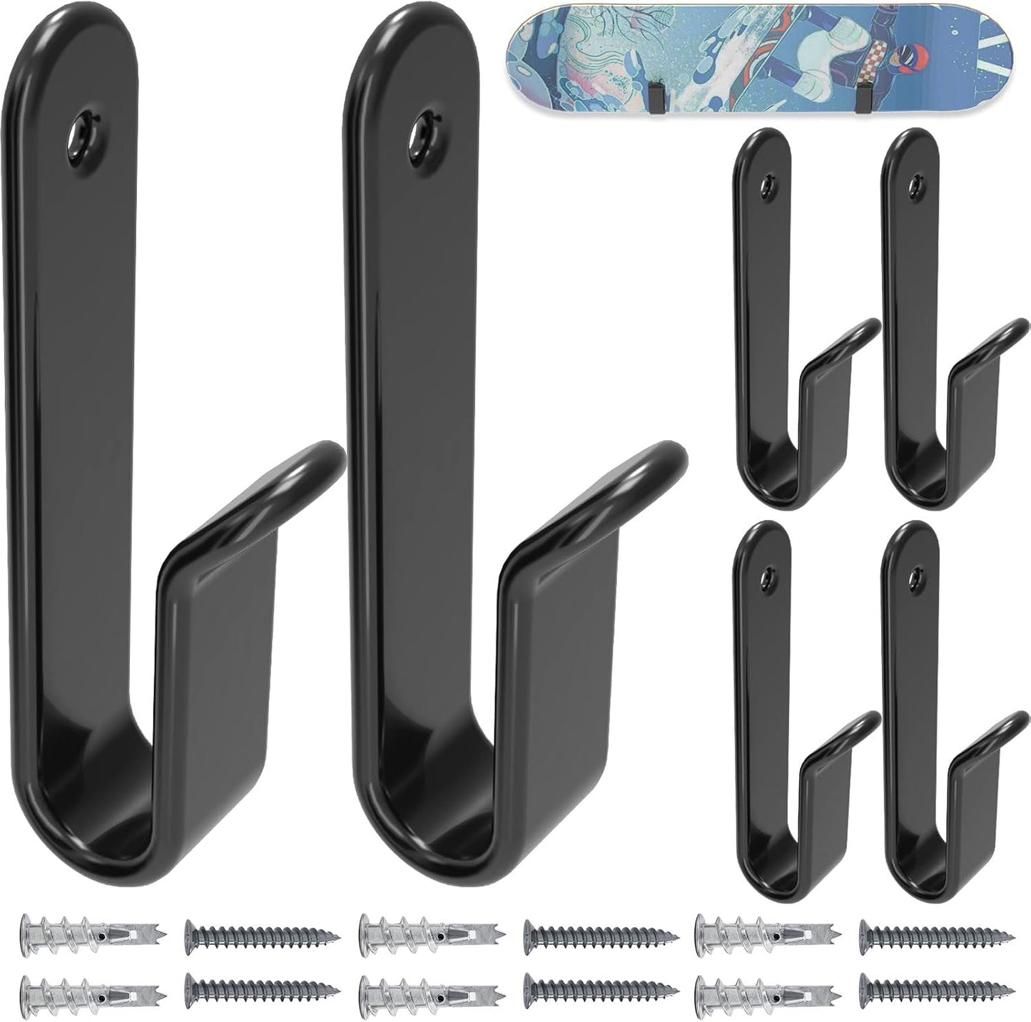 Space-Saving Snowboard Wall Rack - FOROIRON