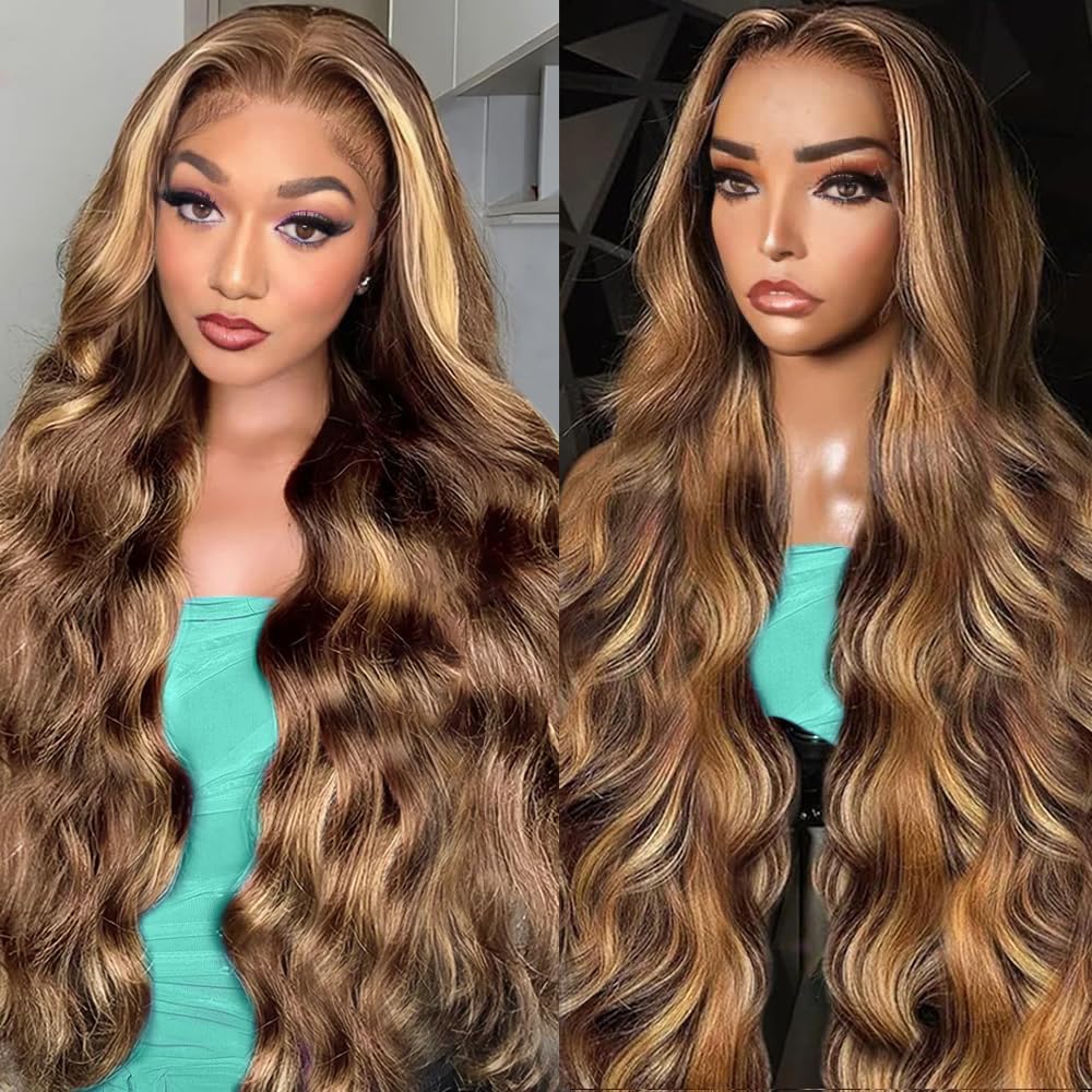 Highlight Ombre 13x6 Lace Front Wig for Stunning Looks