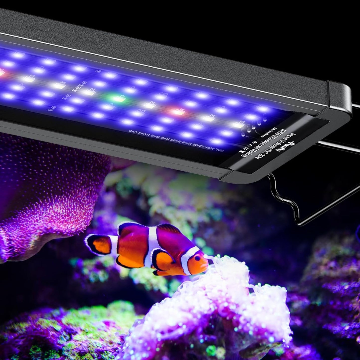 Pawfly 12W Saltwater Aquarium Light for 12in to 18in Tanks